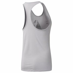 Reebok ACTIVCHILL Graphic Muskelshirt Damen - Grau - DE 795-WKM